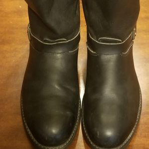 MEN'S  LEATHER RANCH SIERRA DOUBLE H" BOOTS SZ.13
